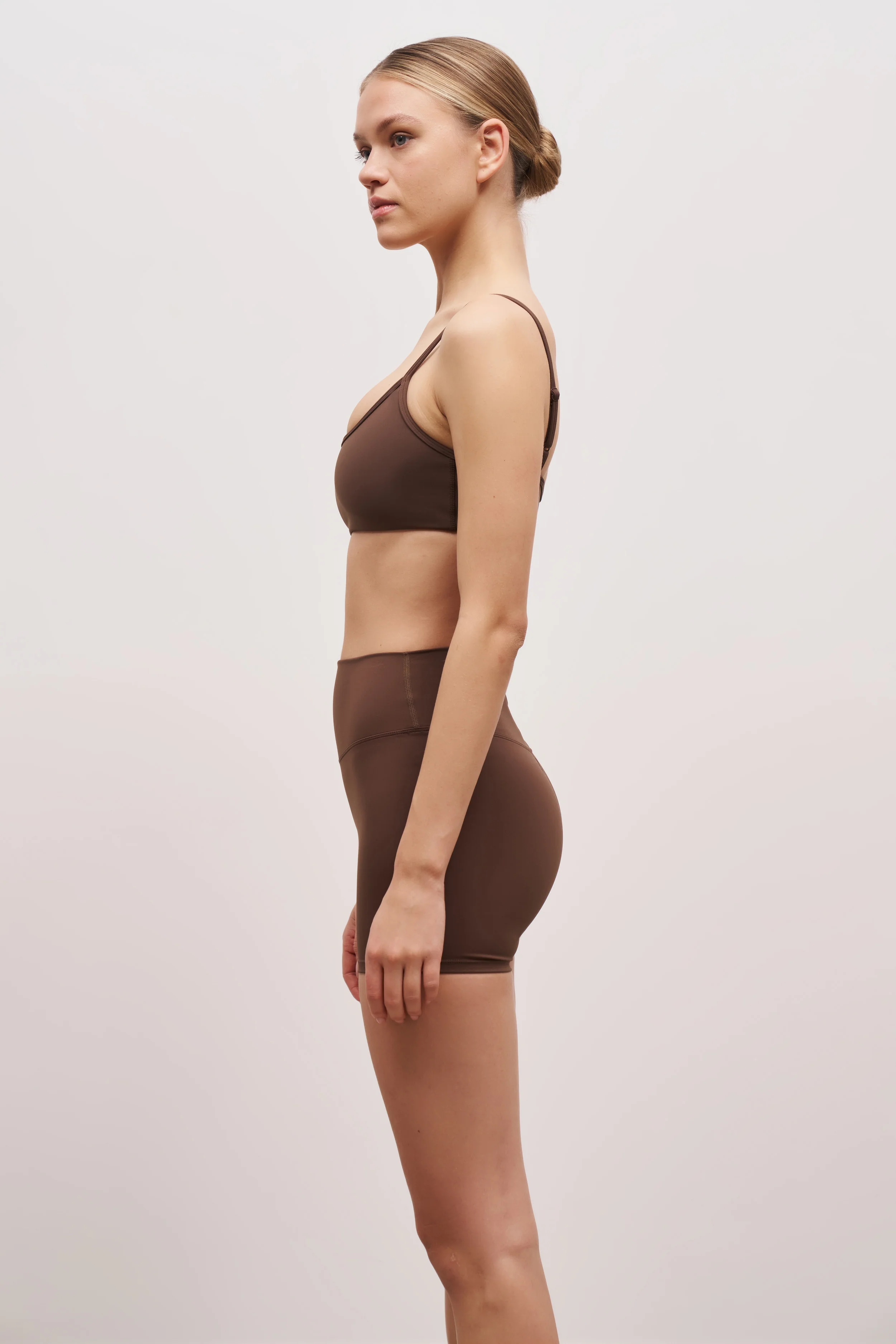Base Sculpting Shorts - Truffle - Image 5